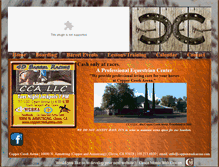 Tablet Screenshot of coppercreekarena.com